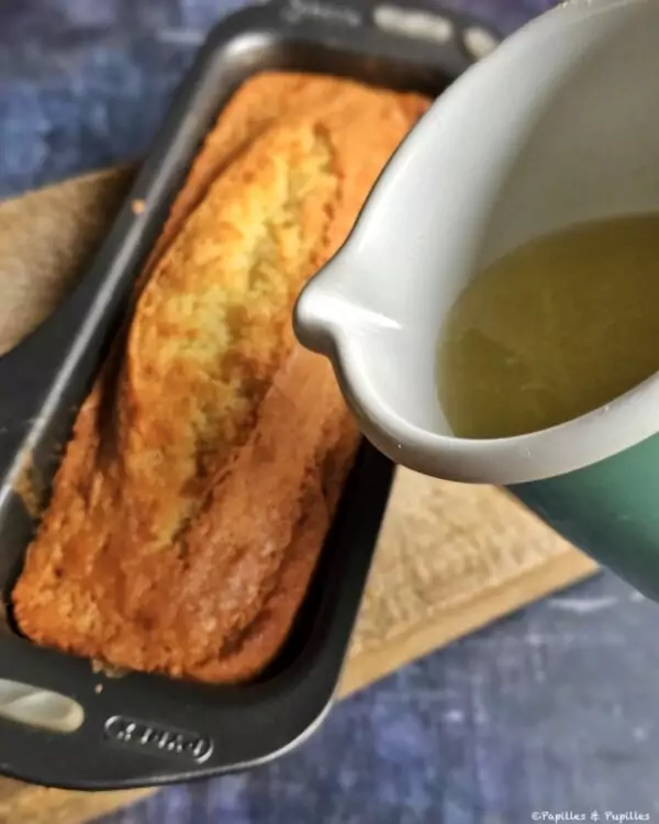 Versez le mélange sucre citron