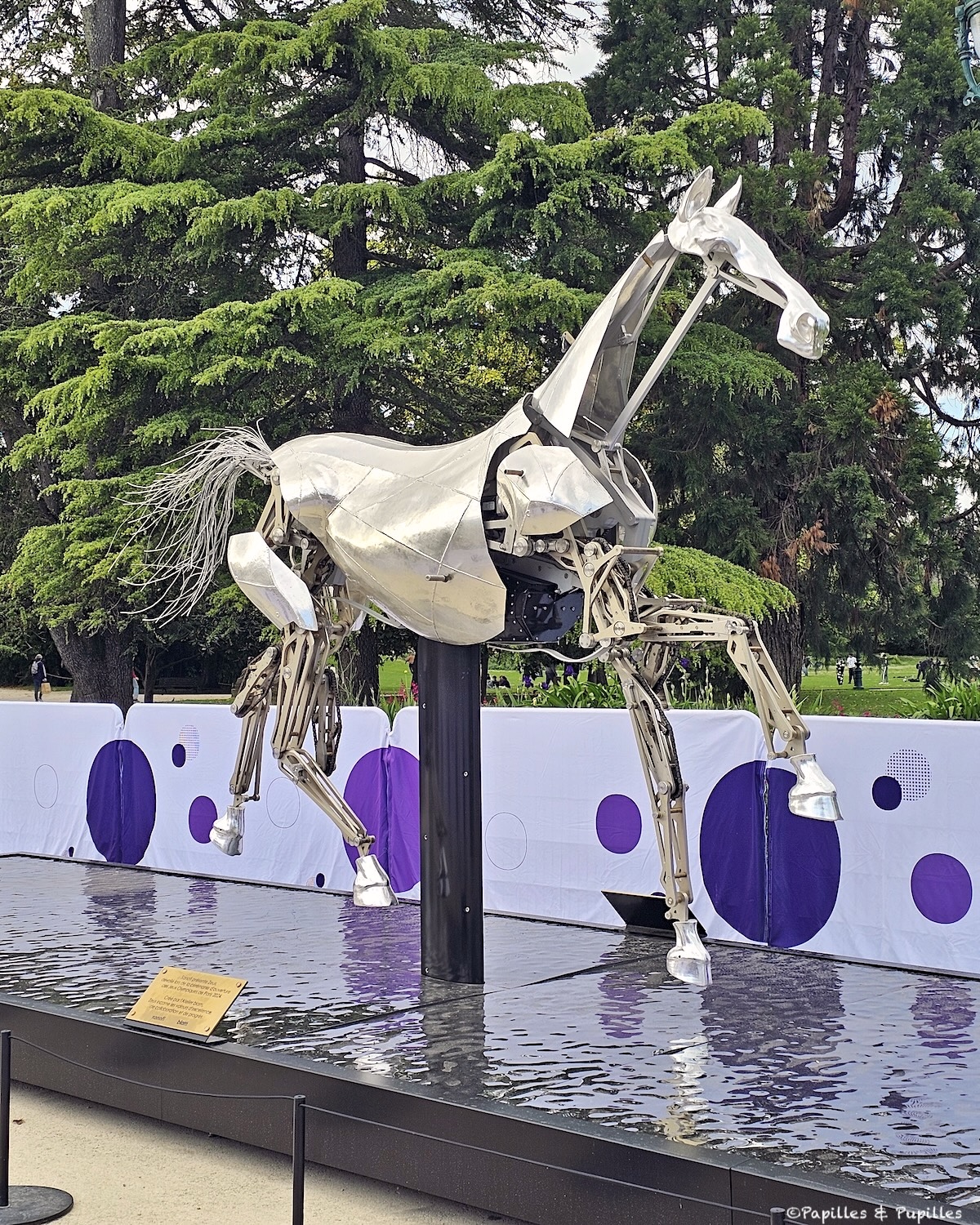 Zeus, le cheval olympique, Jardin Public Bordeaux