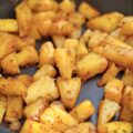 Ananas rôti au piment