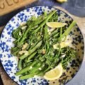 Broccolini sautés à l'ail et au citron