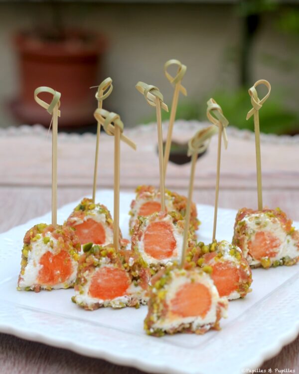 Brochettes de melon