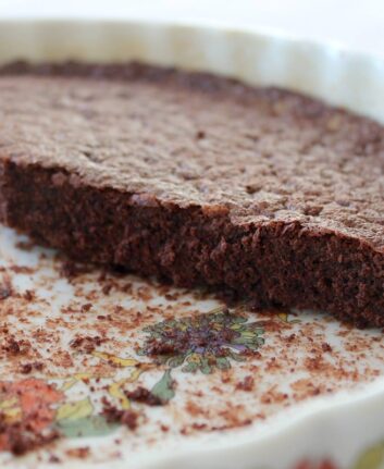 Gâteau au chocolat sans oeufs