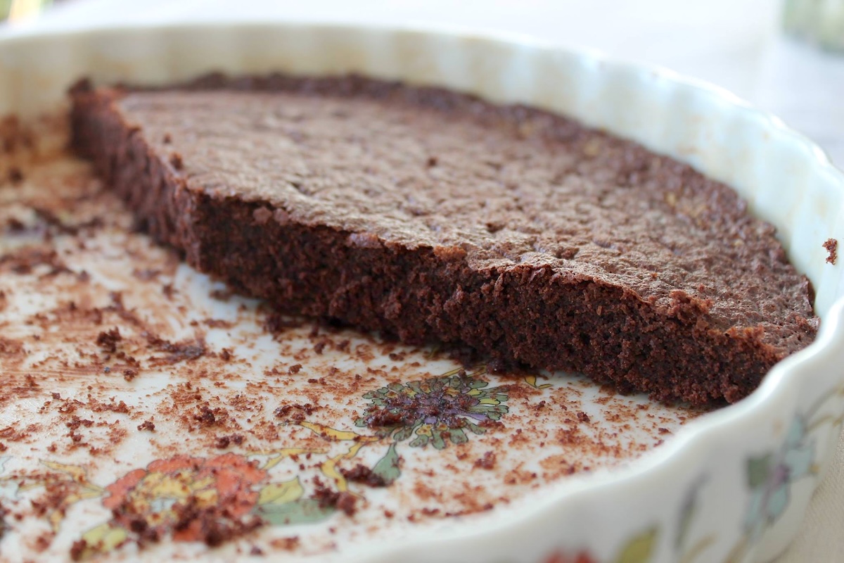Gâteau au chocolat sans oeufs 