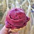 Glace au cassis
