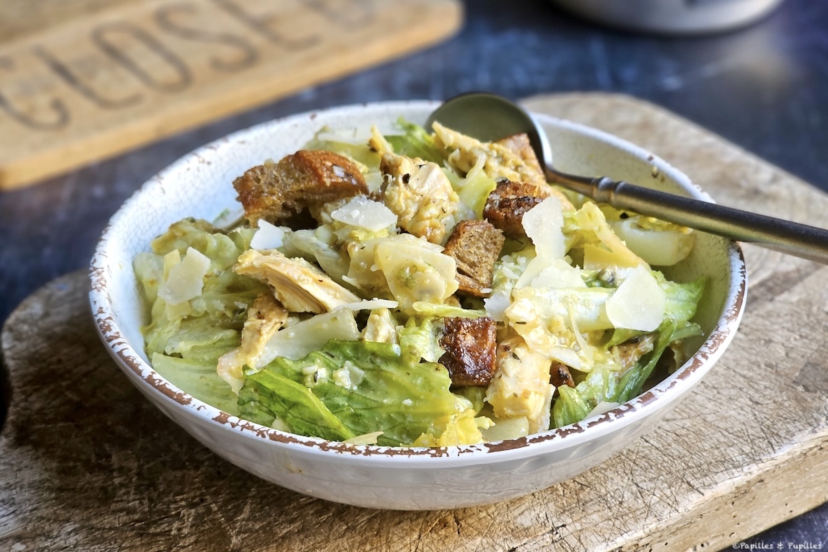 Salade César pour 2 personnes