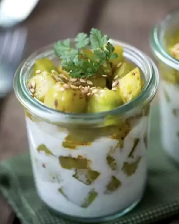 Verrine de concombre