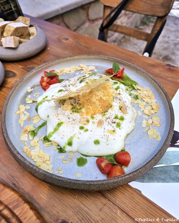 Œuf au plat au fromage