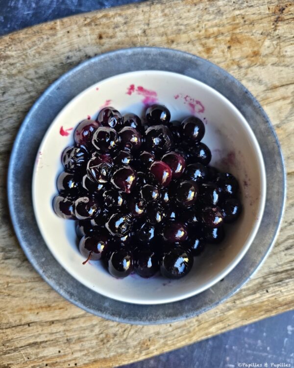 Myrtilles poêlées