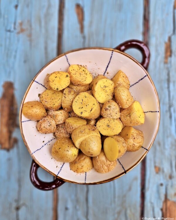 Pommes de terre assaisonnées