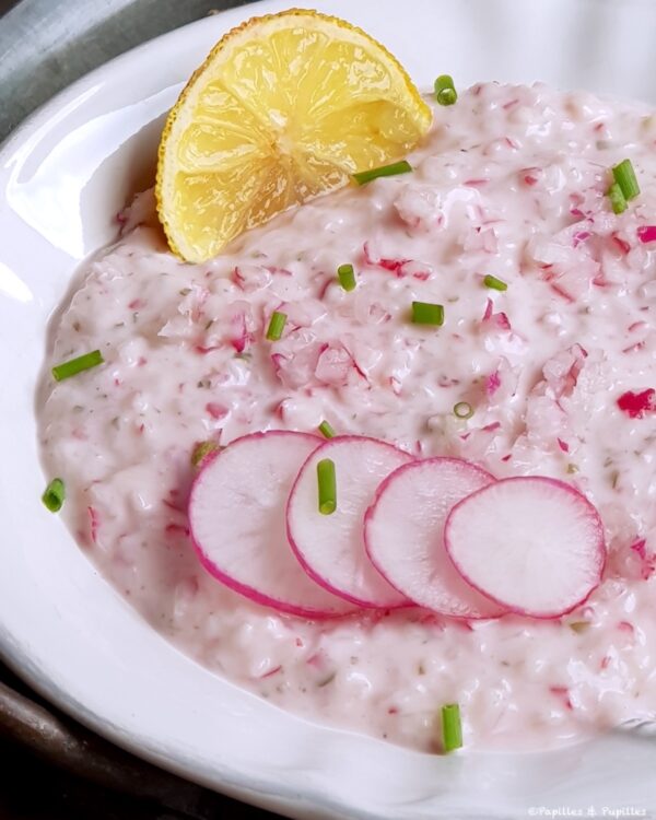 Tzatziki de radis
