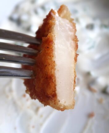 Escalopes de chou-rave panées croustillantes