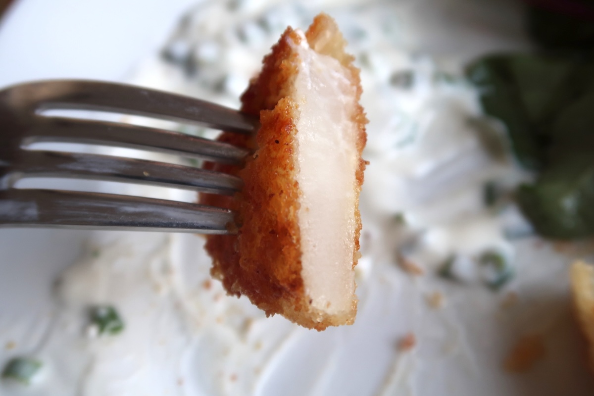 Escalopes de chou-rave panées croustillantes