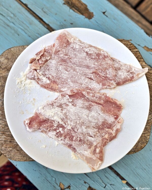 Escalopes farinées