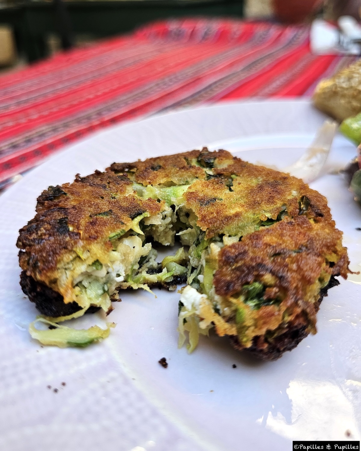 Galettes de courgettes