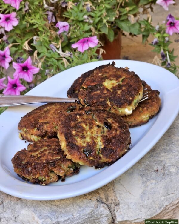 Galettes de courgettes