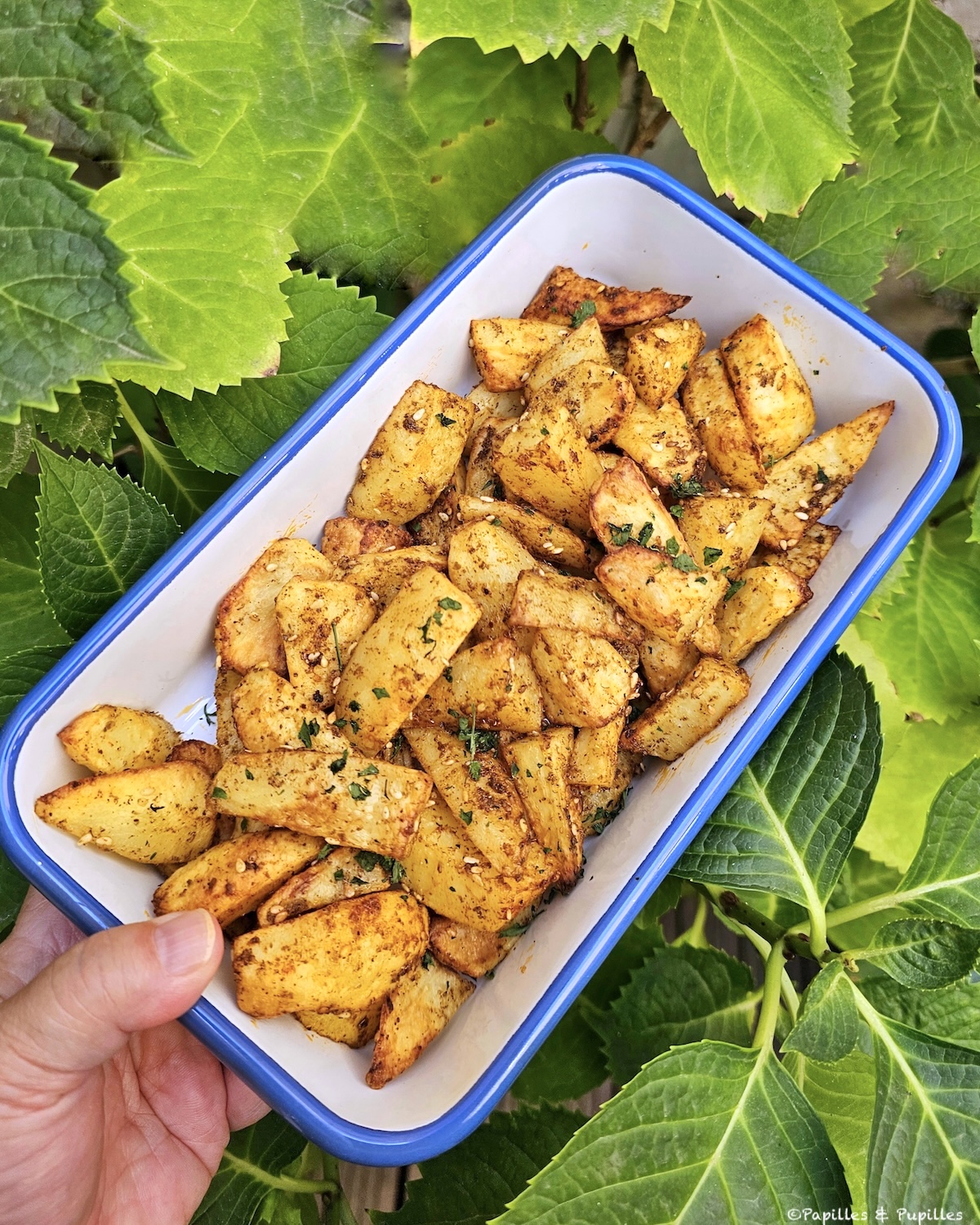 Pommes de terre au zaatar et paprika à l'Air Fryer 