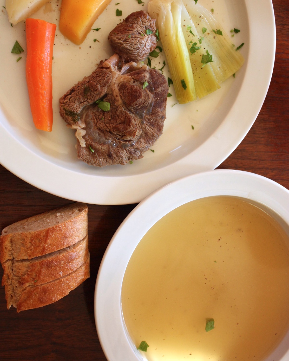 Pot au feu et bouillon