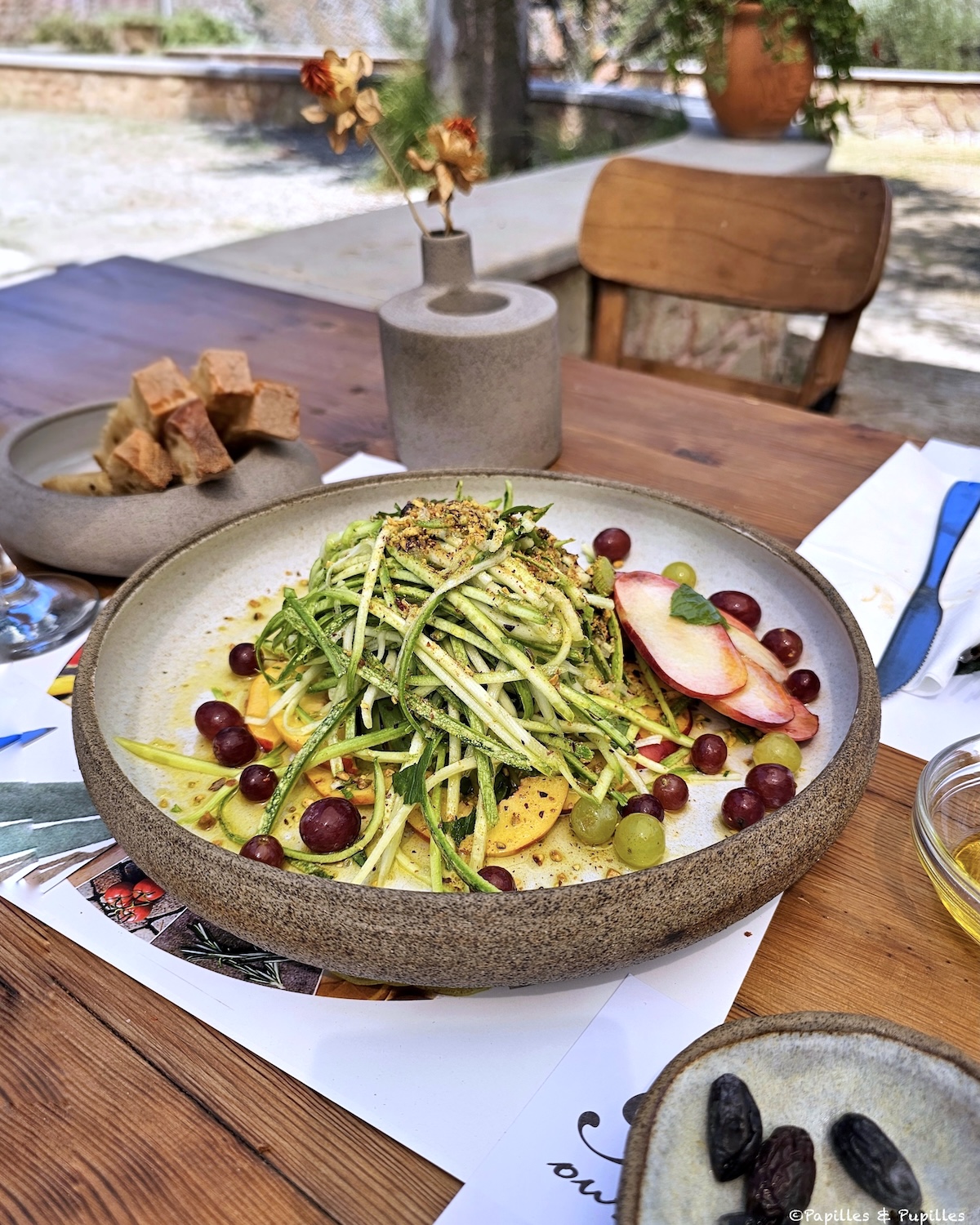 Salade de courgettes râpées
