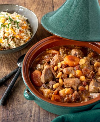 Tajine d'agneau aux fruits secs