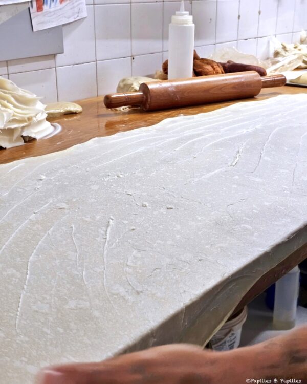 Saindoux sur la pâte