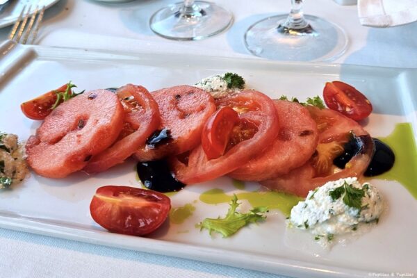 Salade tomates pastèques