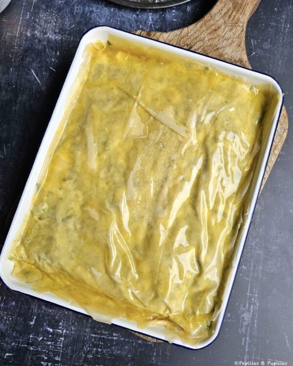 Terminez les couches du dessus