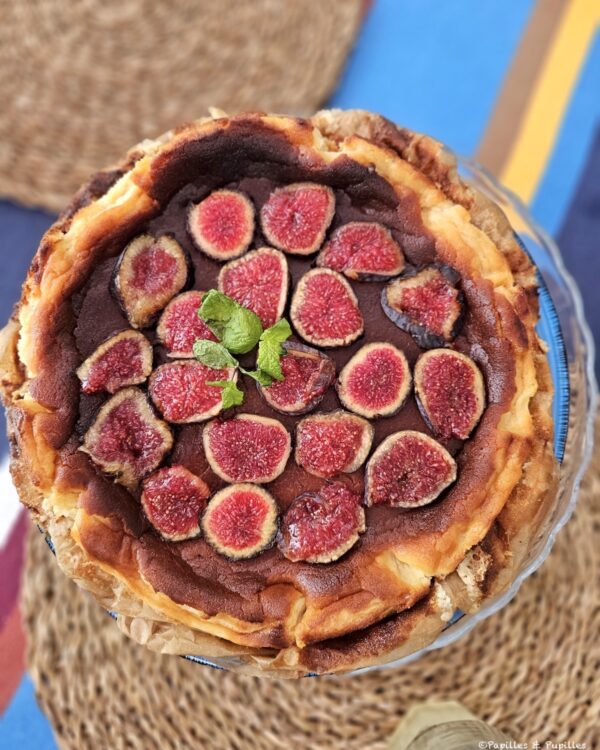 Cheesecake aux figues