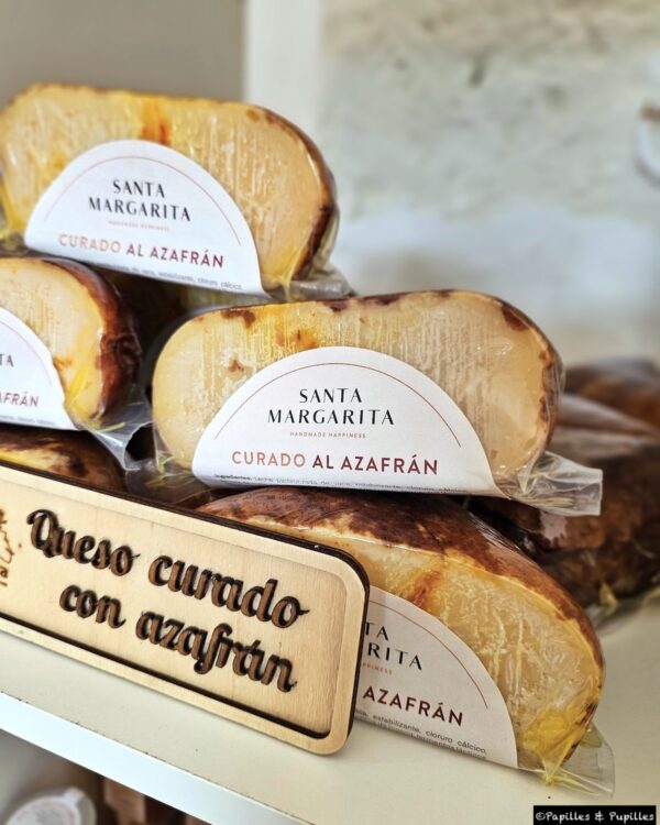 Fromage affiné au safran