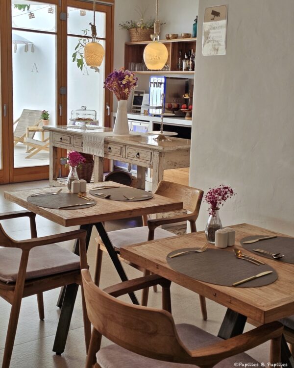 Salle du petit déjeuner