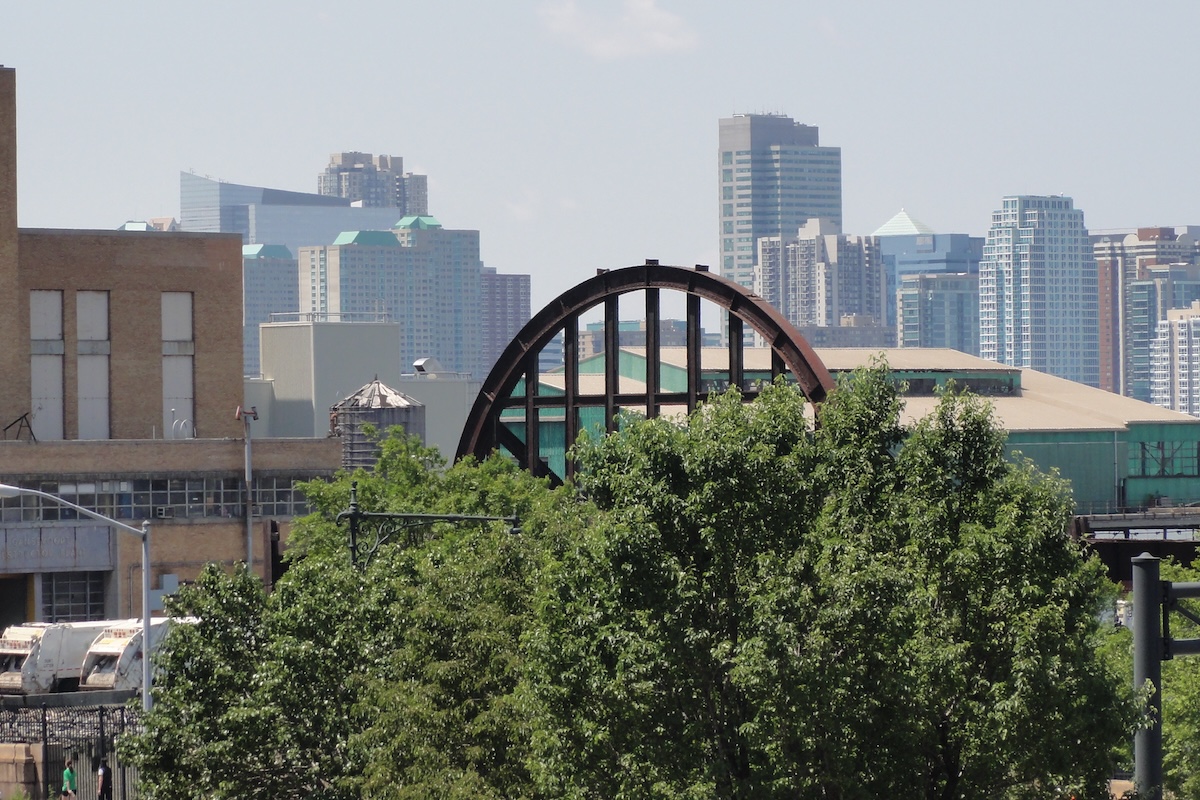 View from the High Line, New York City