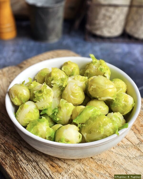 Choux de Bruxelles cuits