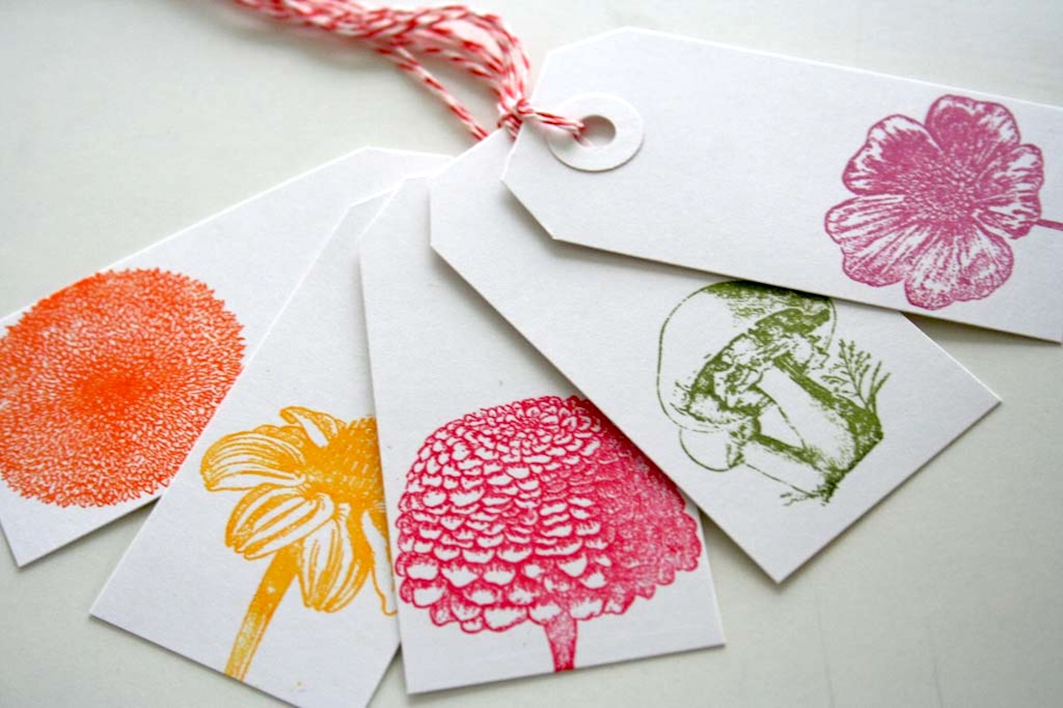 Jolies étiquettes pour cadeaux gourmands