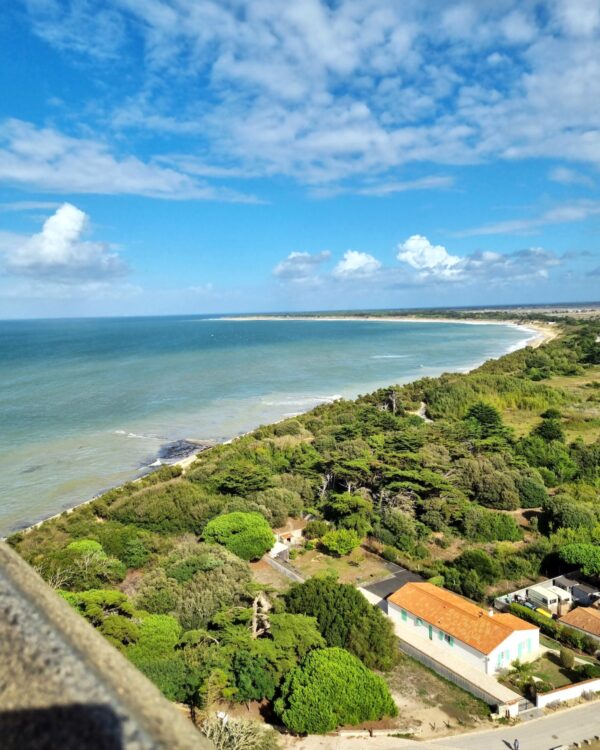 Vue du phare des baleines