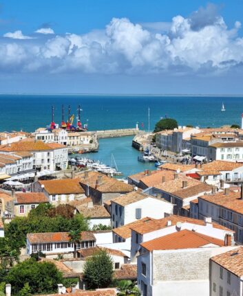 Vue sur St Martin de Ré