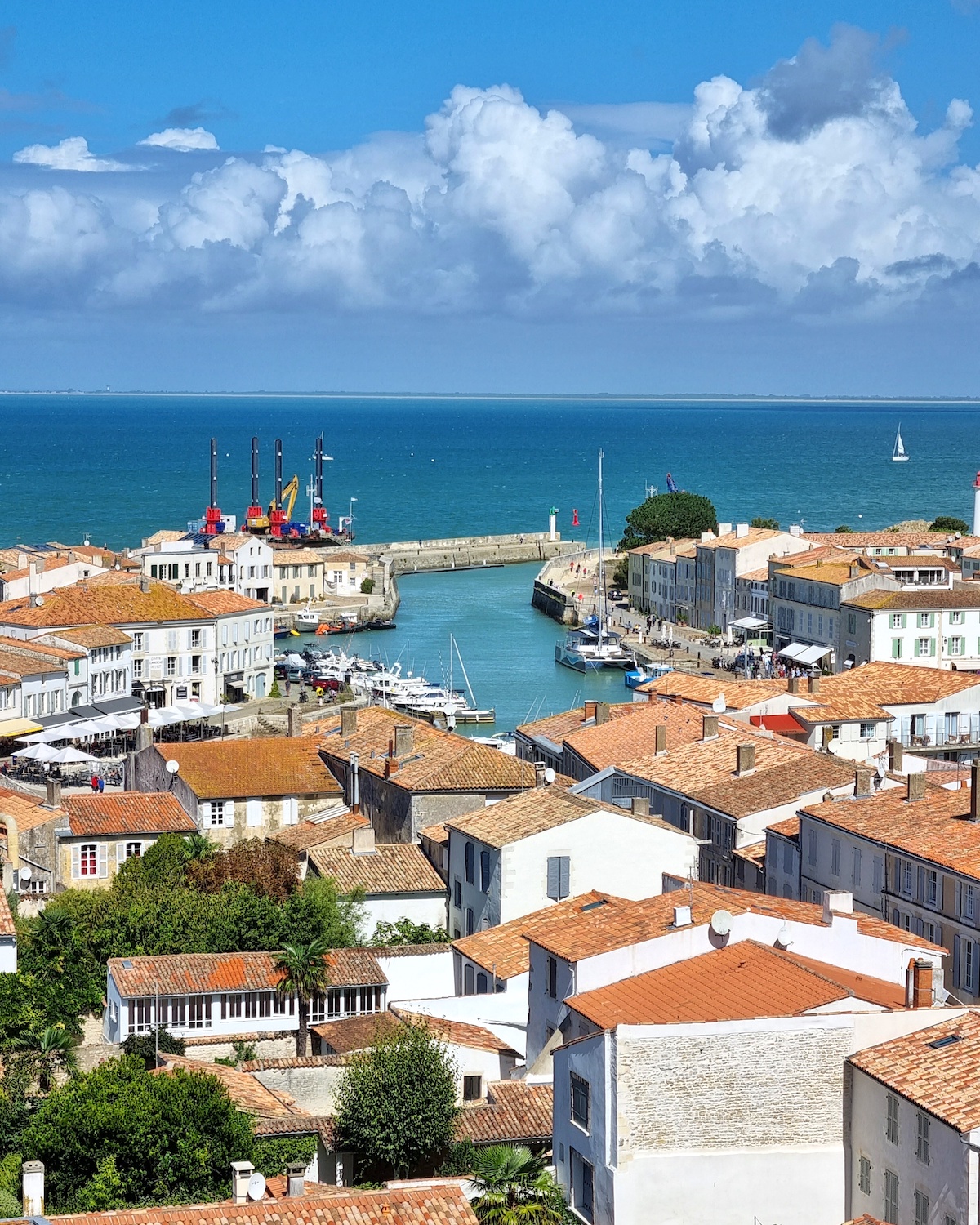 Vue sur St Martin de Ré