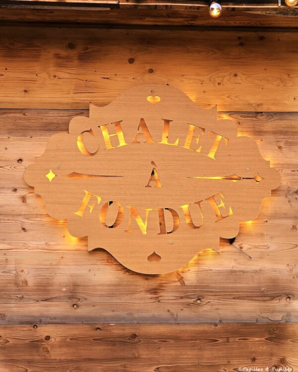 Chalet à fondue