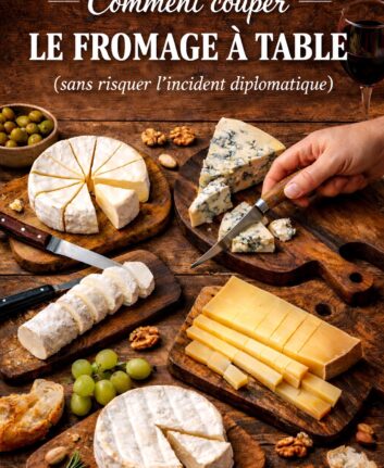 Comment couper le fromage à table sans risquer l'incident diplomatique