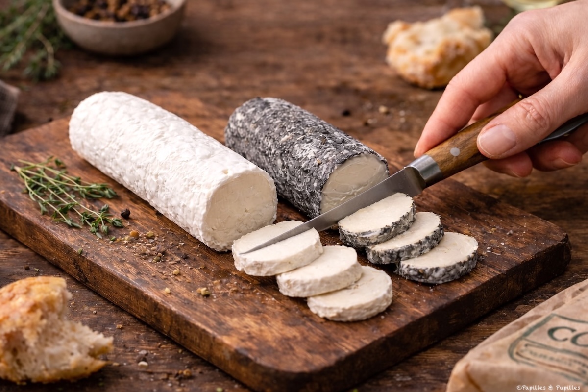 Comment couper les fromages en forme de bûches