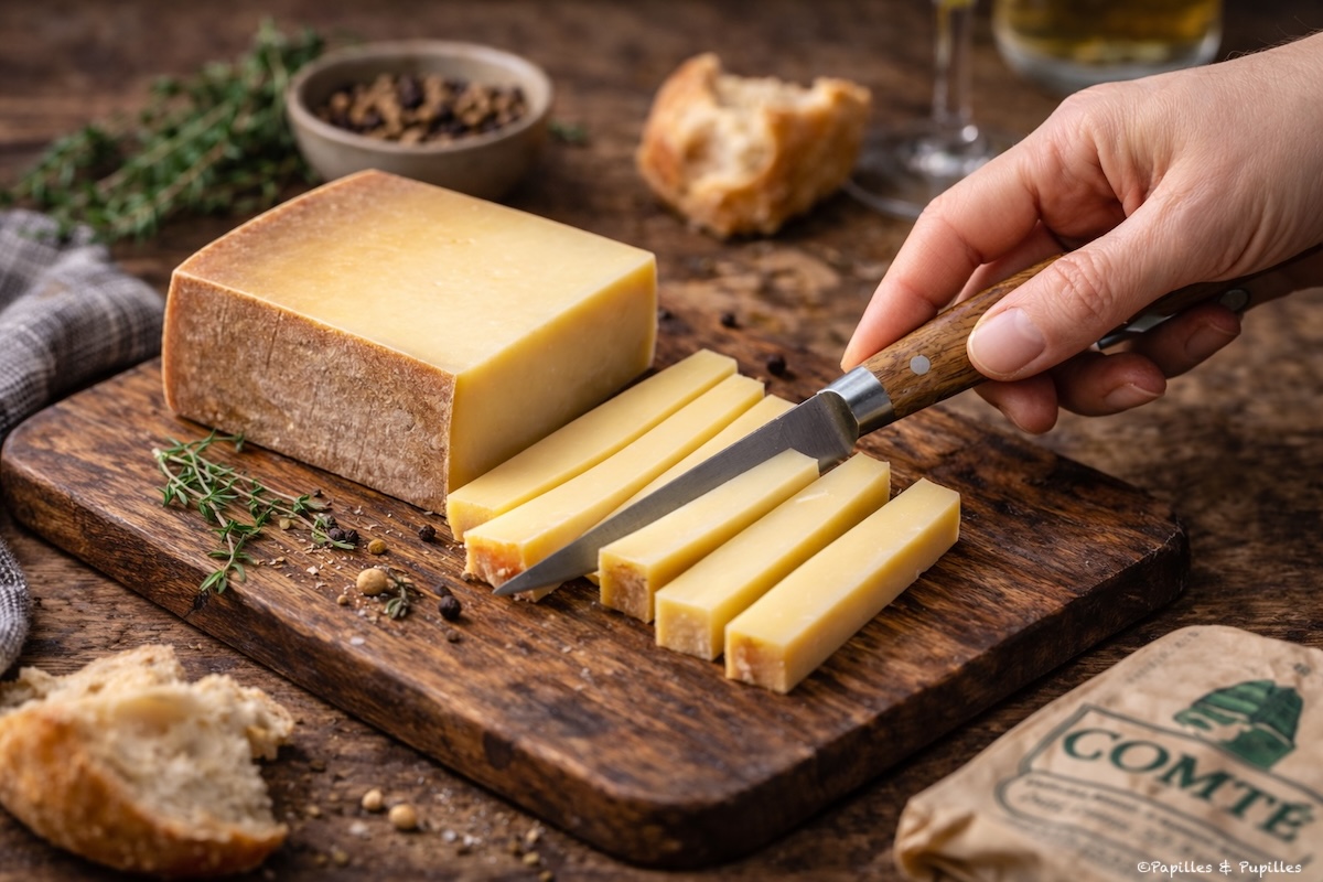 Comment bien couper le Comté