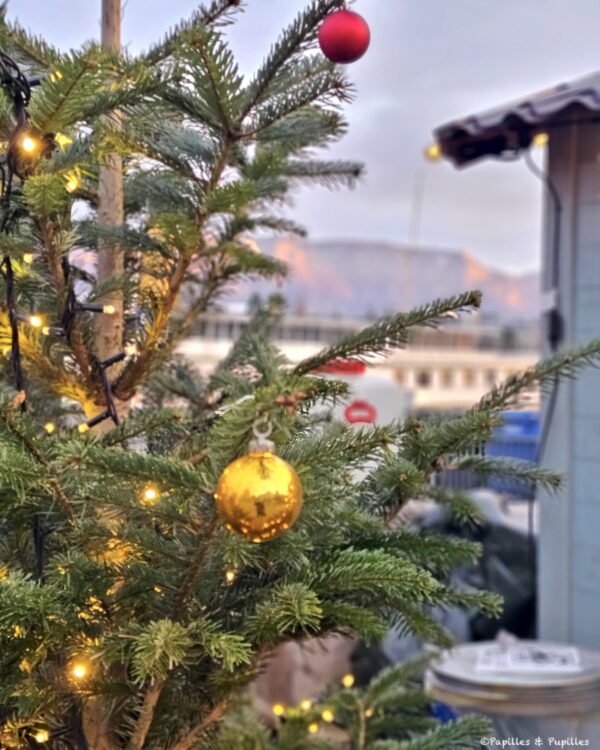 Marché de Noël, quai du Mont-Blanc, Genève