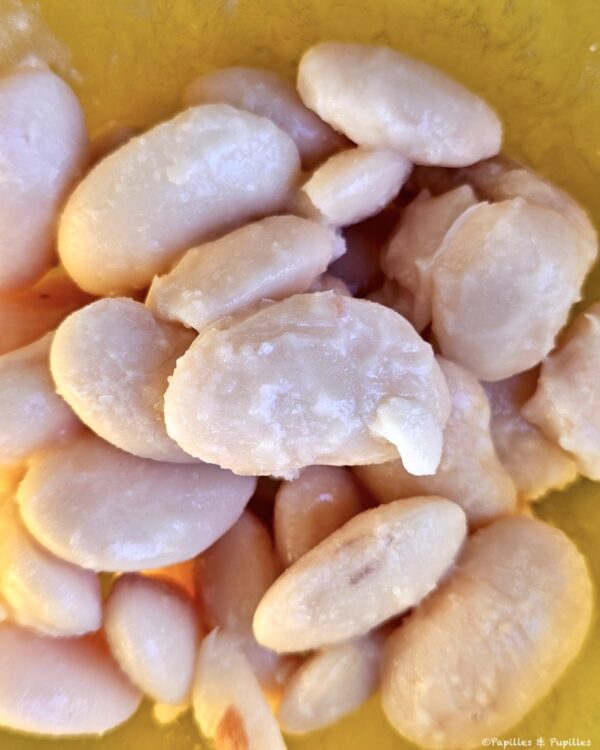 Haricots blancs cuits