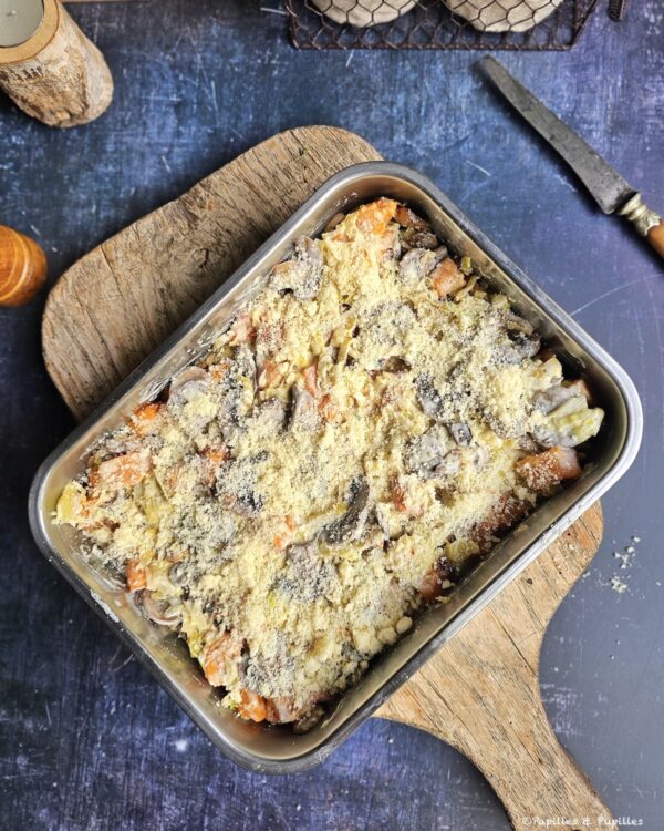 Gratin avant d'enfourner