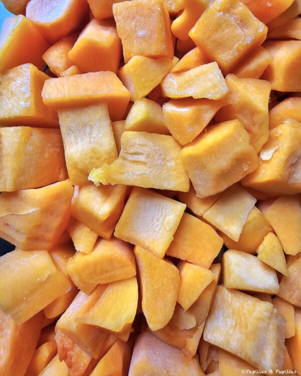 Cubes de butternut