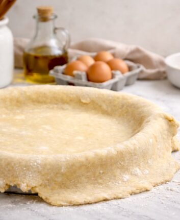 Pâte à tarte sans gluten pour tartes salées