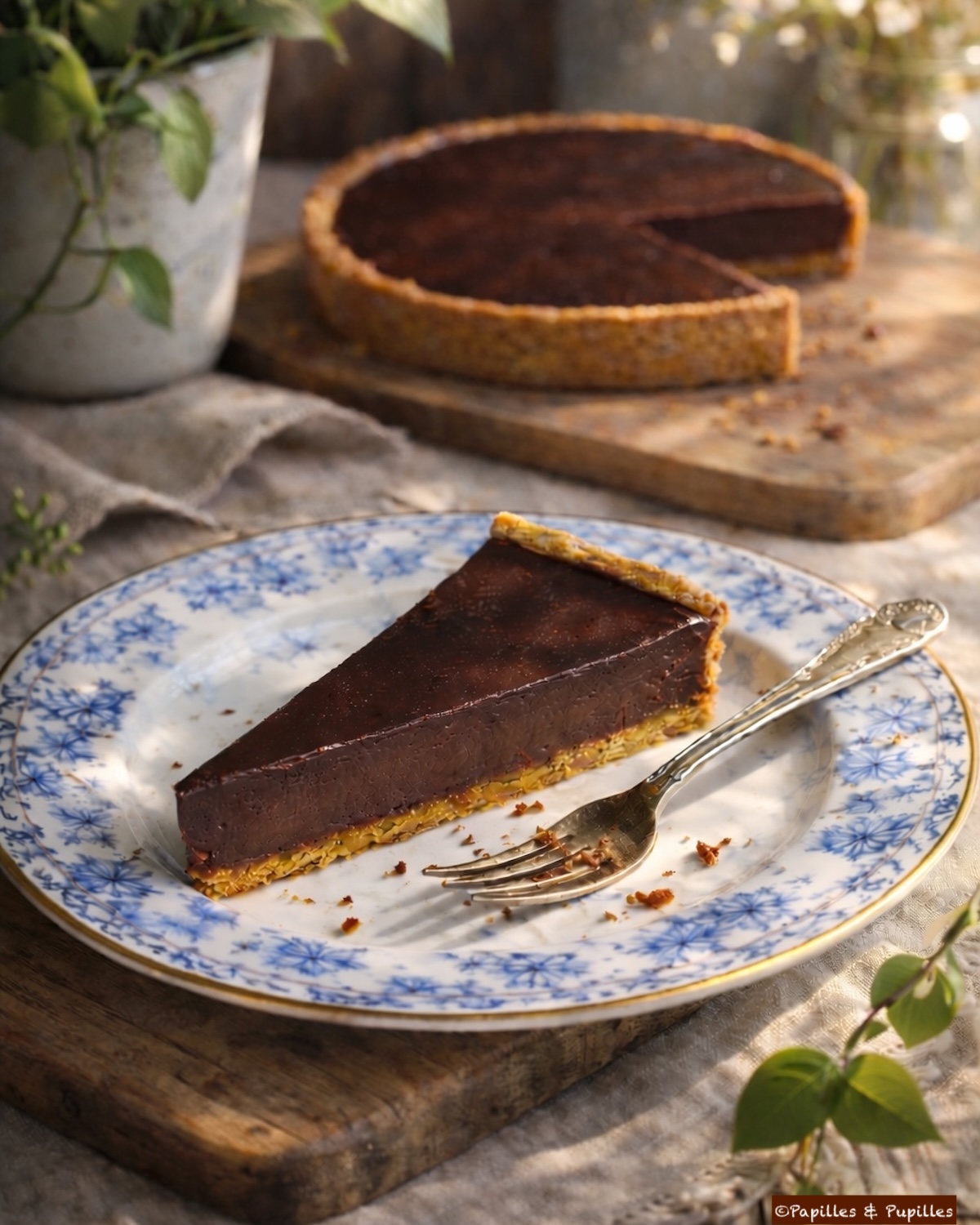 Tarte au chocolat 