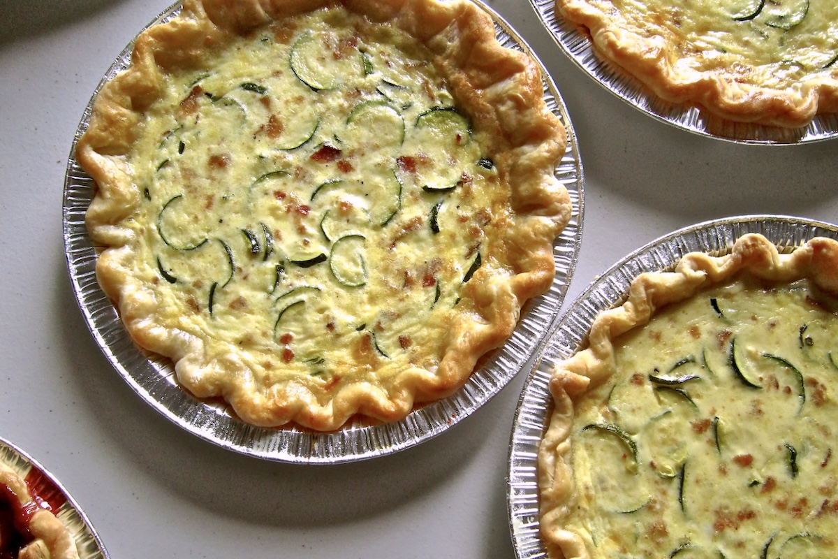 Tarte aux courgettes