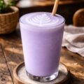 Ube latte