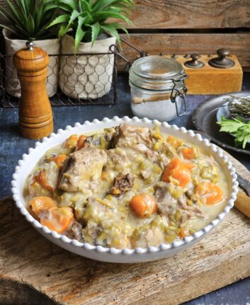 Blanquette de veau aux morilles