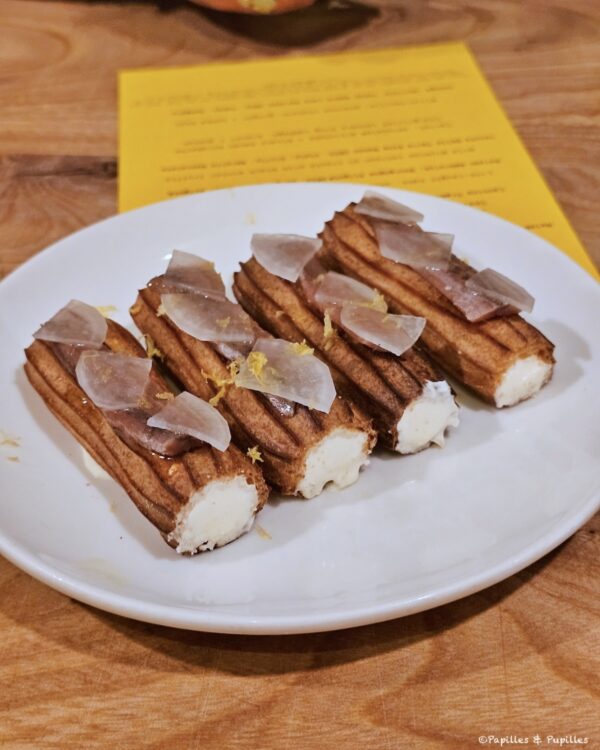 Chou, raifort et anchois de Cantabrie