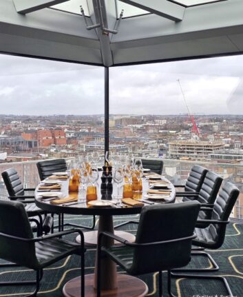 Déjeuner avec vue - Dion Restaurant, Dublin